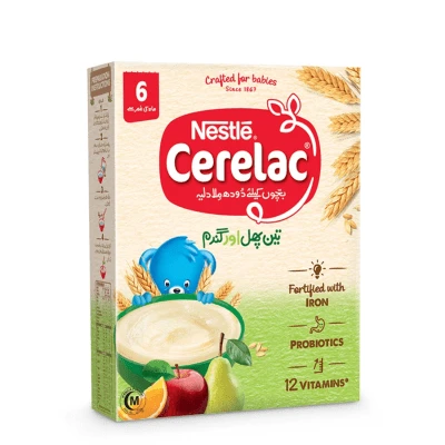 thumbnail image 2 of Nestlé CERELAC Fortified Baby Cereal 5 Grains & Fruits – 18-24 Months, Made In India 2 of 5