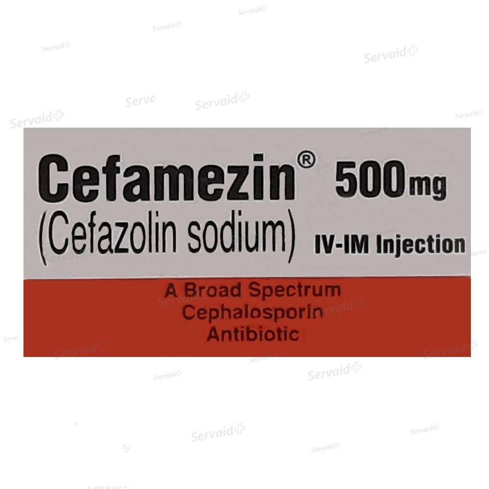 Cefamezin 500mg Inj Iv/im